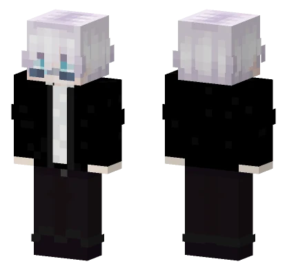 Gojo Satoru Minecraft skin