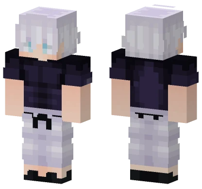 Gojo Satoru Jujutsu Kaisen Minecraft skin