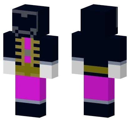 Gokaiger Black Suit Minecraft skin