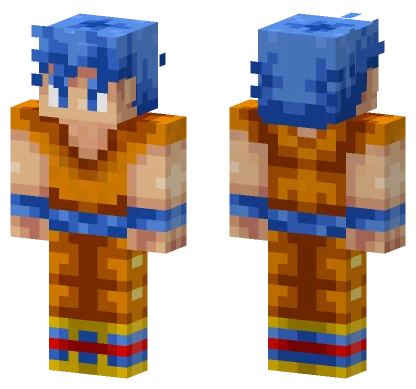 Goku Evo Minecraft skin