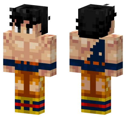 Goku Minecraft skin