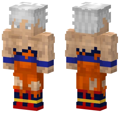 Goku Mastered Ultra Instinct 2 Minecraft skin