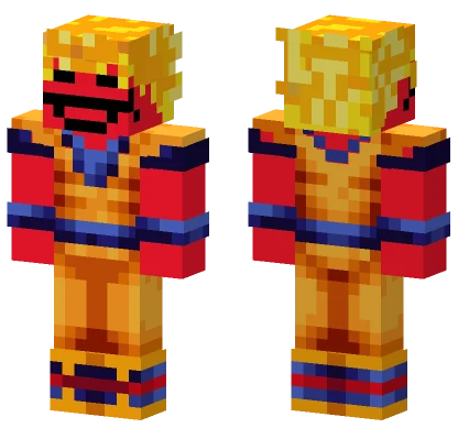 Goku Nubert From Deltarune Minecraft skin