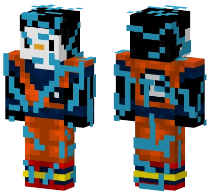 Goku Penguin Minecraft skin
