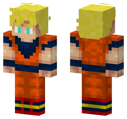 Goku SJ1 Minecraft skin