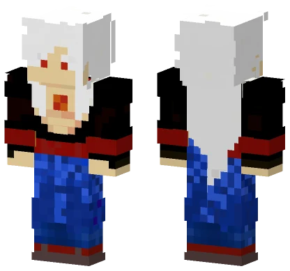 Goku SSJ6 Minecraft skin