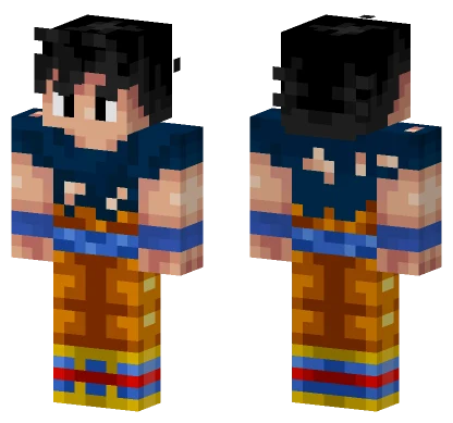 Goku Ultra Instinct Minecraft skin