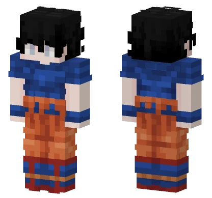 Goku Ultra Instinct Omen Minecraft skin
