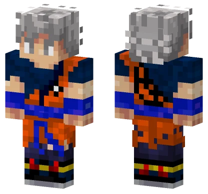 Goku Ultra Instinct Skin Minecraft skin
