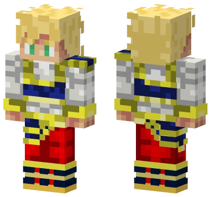Goku Yardrat Super Saiyan Minecraft skin