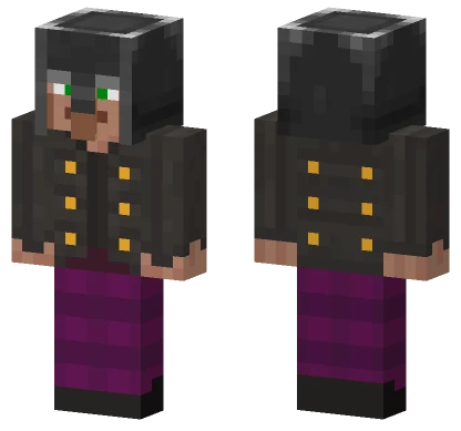 Gold Armored Villager Minecraft skin