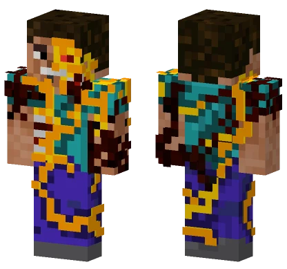 Gold Fella Minecraft skin