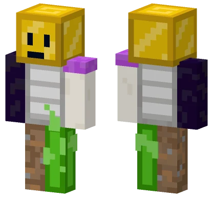 Gold Hybrid Skin Minecraft skin