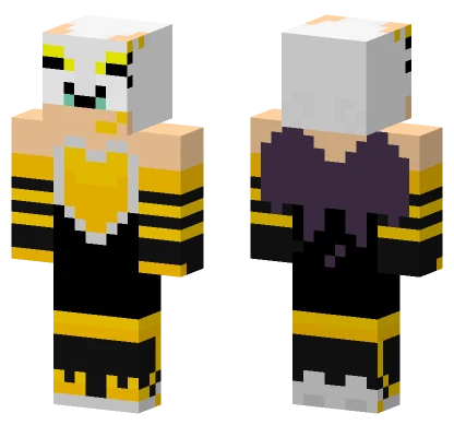 Gold Style Rouge Minecraft skin