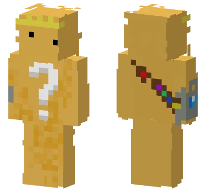 Golden Bee Warrior Minecraft skin