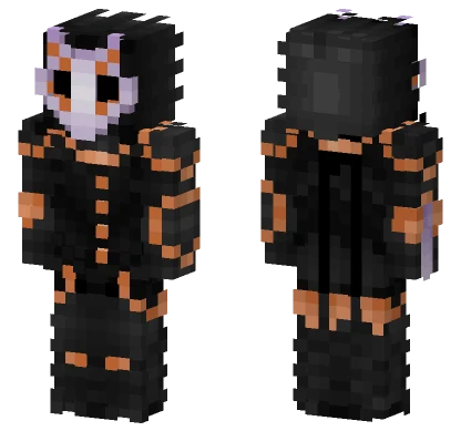 Golden Clown Less Coat Minecraft skin
