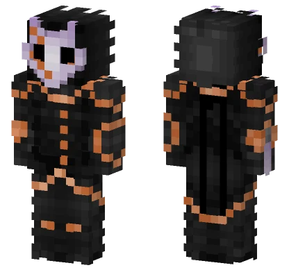 Golden Clown With Coat Minecraft skin
