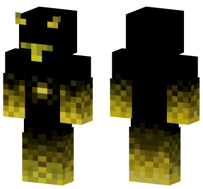 Golden Demon Minecraft skin