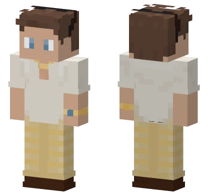 Golden Desert Robes Minecraft skin