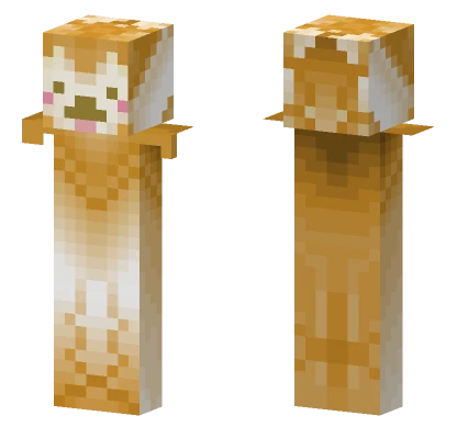 Golden Doggy Minecraft skin