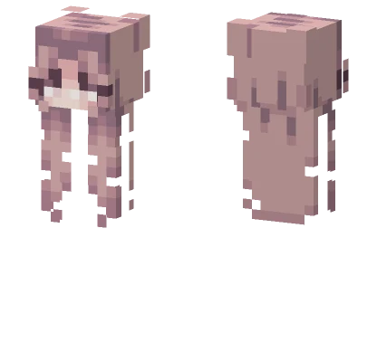 Golden Dust Girl Minecraft skin