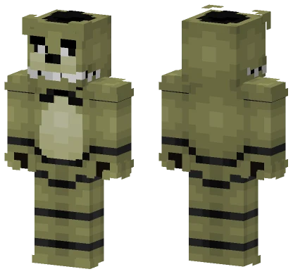 Golden Freddy Minecraft skin