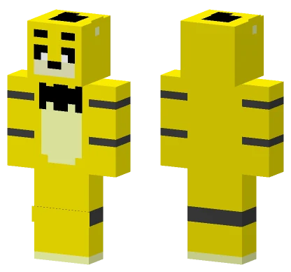 Golden Freddy Minecraft skin