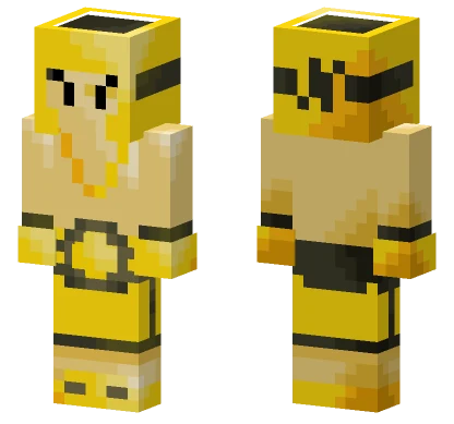 Golden Gloves Minecraft skin