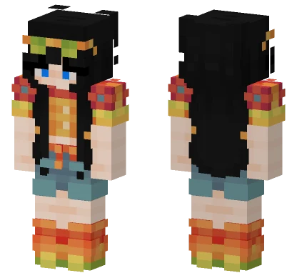 Golden Griffins Pandora's Box Minecraft skin