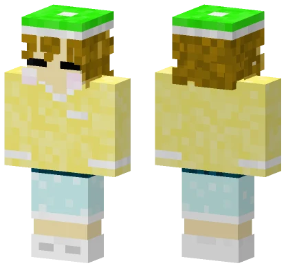 Golden Hair Girl Minecraft skin