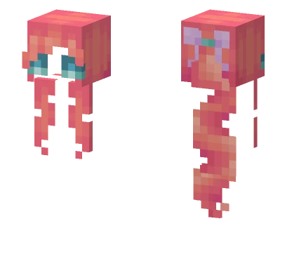 Golden Hour Hair Base Minecraft skin