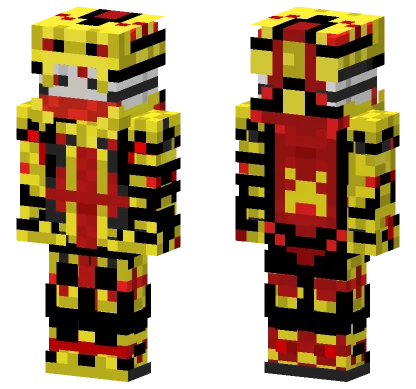 Golden Knight Minecraft skin