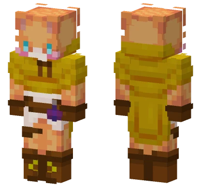 Golden Knight Armor Minecraft skin