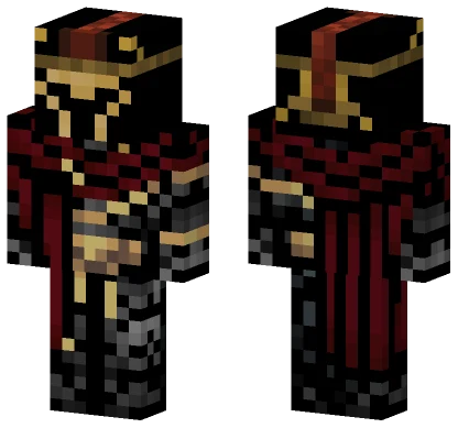 Golden Royal Guard Minecraft skin