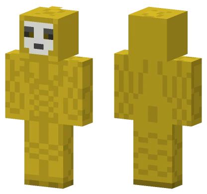 Golden S Minecraft skin
