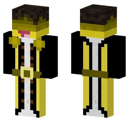 Golden Shedletsky Minecraft skin