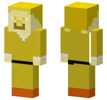 Golden Steve Minecraft skin