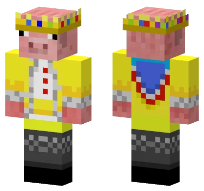 Golden Technoblade Minecraft skin