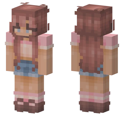 Goodbye Summer Girl Minecraft skin
