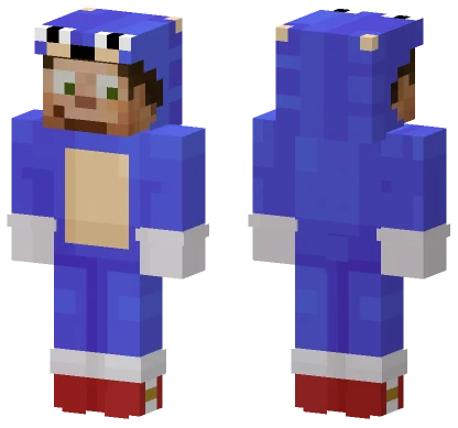 Goodtimeswithscar MCC Sonic Onesie Minecraft skin