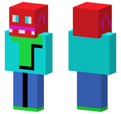 Goofy Ahh Elmo Minecraft skin