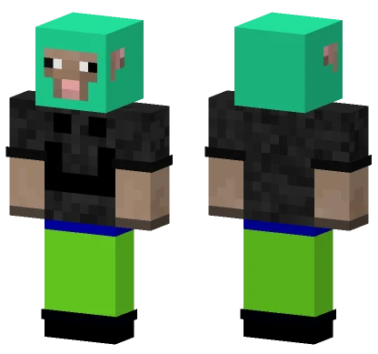 Goofy Sheep Minecraft skin