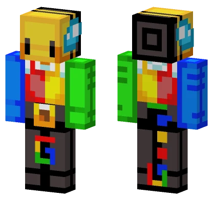 Google Bee Minecraft skin