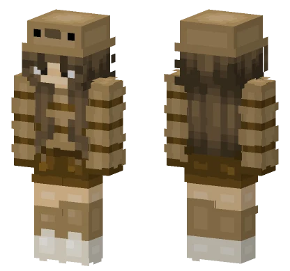 Goose Cowboy Skin Minecraft skin