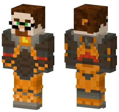 Gordon Freeman Minecraft skin