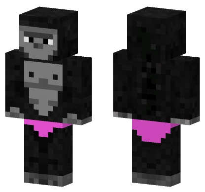 Gorilla Underwear Minecraft skin