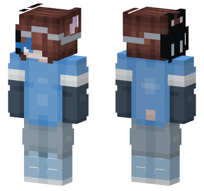 Got Me Going Half Insane OC Minecraft skin