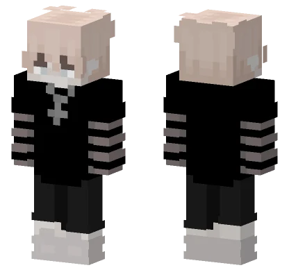 Goth Girl Skin Minecraft skin