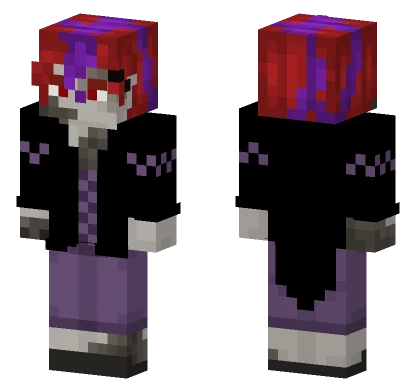 Gothic Vampire Boy Minecraft skin