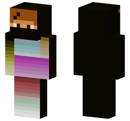 Gradient Man Minecraft skin